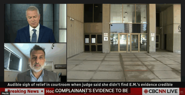 Rishi Gill on the Hockey Canada Sex Trial