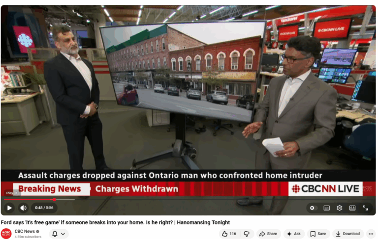 home intruder assault charges dropped in ontario